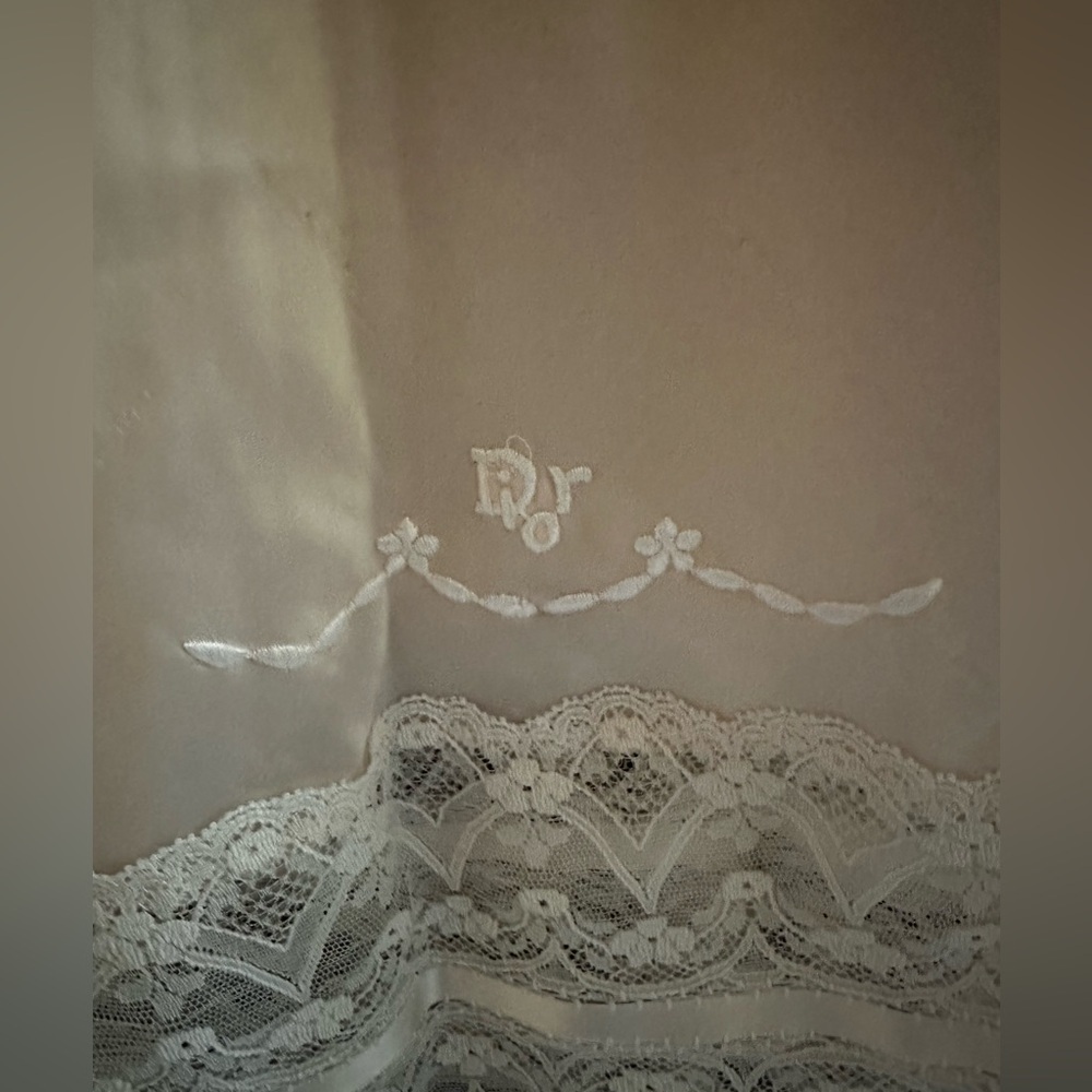 Vintage Christian Dior Half Slip in Blush Pink from Bonwit Teller. - Picture 4 of 16